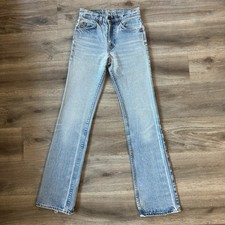 27x34 Vintage Levi s 517 Jeans 80's light Wash Bootcut USA