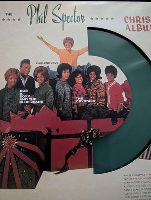PHIL SPECTOR CHRISTMAS ALBUM 180g GREEN VINYL LP DIE-CUT SLEEVE DOL