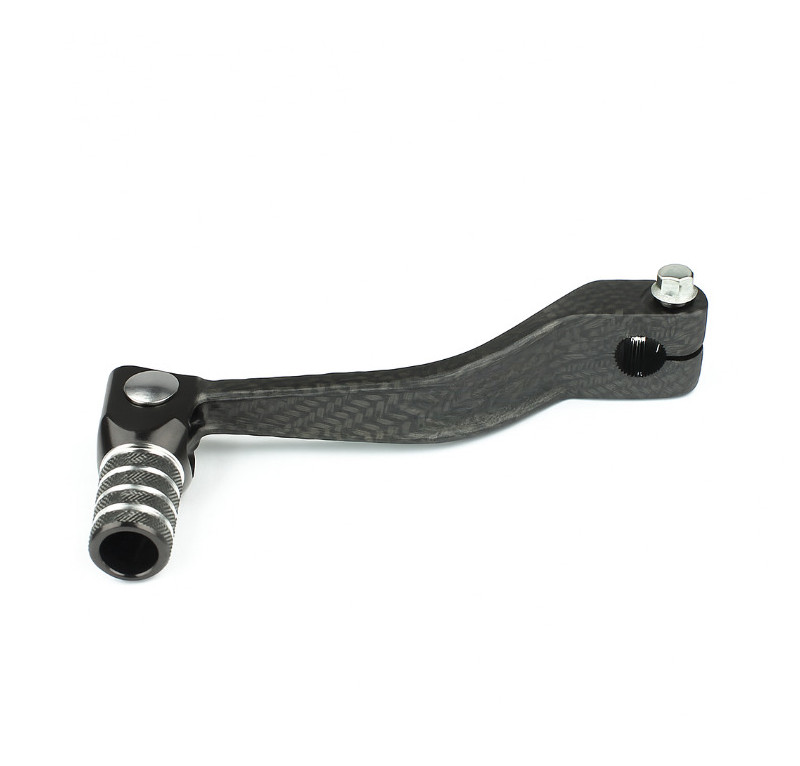 Sélecteur de vitesse alu carbone repliable moteur Derbi Euro 2 Euro 3 Euro 4 50cc