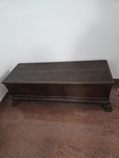cassapanca legno antica