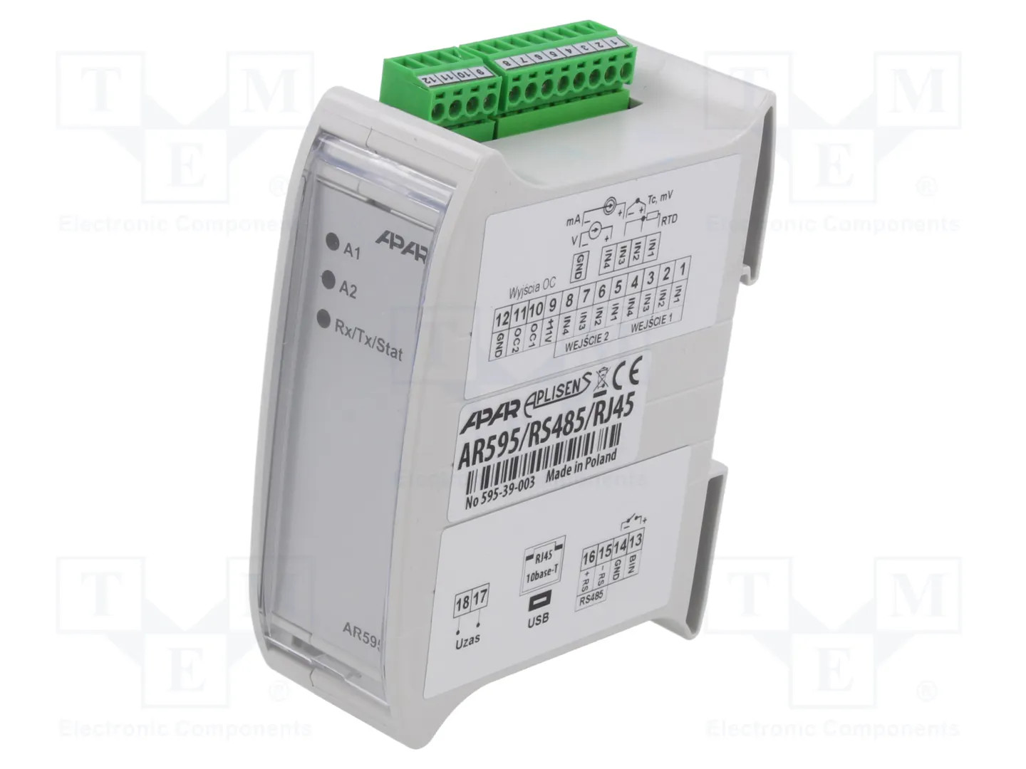 APAR AR595/RS485/RJ45 Converter
