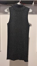 Women's Forever tank dress with glitter thread, size M