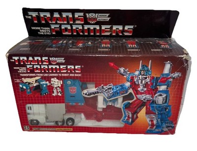 Ultra Magnus w/box 1986 Vintage Hasbro G1 Transformers
