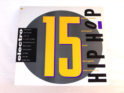 Hip Hop Electro 15, LP-Street Sounds / NIA Rec.1986 - ELCST 15, Cov. EX, LP  EX.