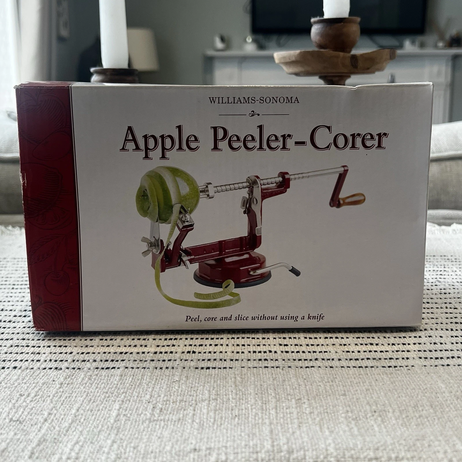 Williams Sonoma Apple Peeler Corer Slicer New Open Box
Opens in a new window or tab