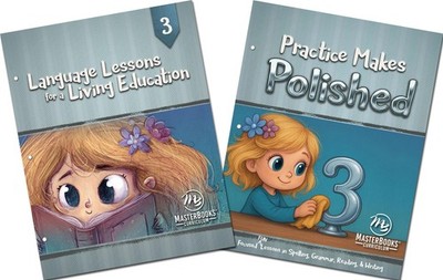 New Master Books Language Lessons Living Education LEVEL 3 2-book Curriculum SET