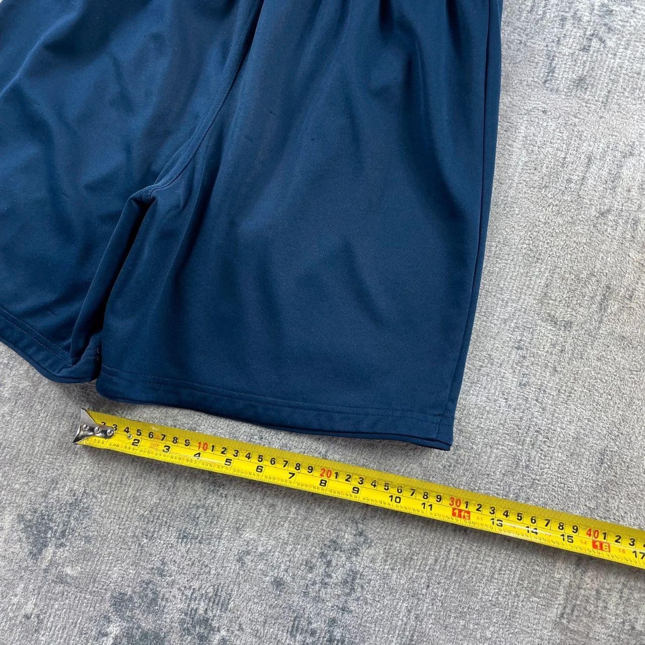 UMBRO Shorts Mens Medium Navy Y2K Relaxed Spell Out Embroidered image 8