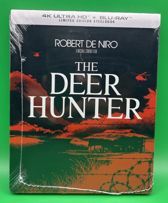 THE DEER HUNTER STEELBOOK 4K ULTRA HD NEW! SEALED!