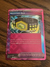 Pokemon Maximum Belt 117/131 Prismatic Evolutions Ace Spec Rare - NM