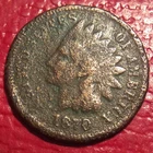 1870 INDIAN HEAD CENT  H-56 YOU GRADE CLEAR DATE CORROSION