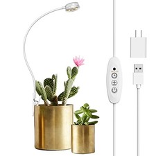 Grow Lights for Indoor Plants, Pot Clip LED Plant Lights for Indoor 1-Pack