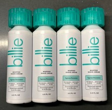 4 Billie Ingrown Prevention Whipped Shave Cream Witch Hazel Tea Tree Oil 6.5oz
