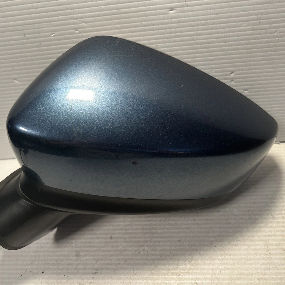Espejo retrovisor Mazda 2017 2018 3 puertas 3 cables azul conductor izquierdo OEM 0456 Foto 2 de 4