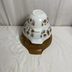 Vintage Pyrex Early American Set of 3 Cinderella Mixing Bowls 444,443,441