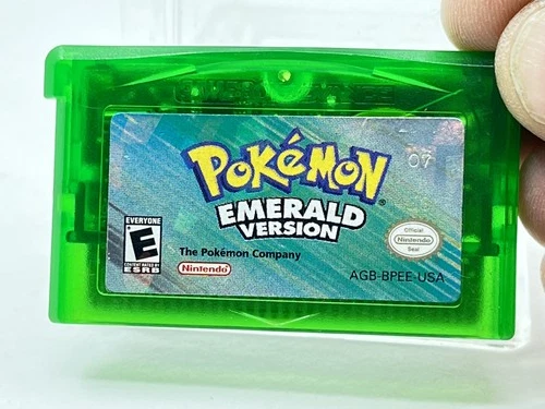 Pokemon Emerald Nintendo Gameboy | AUTHENTIC | NEW BATTERY