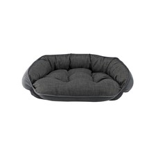 Crescent Bed For Dogs in Storm Fabric Finish Size - LRG