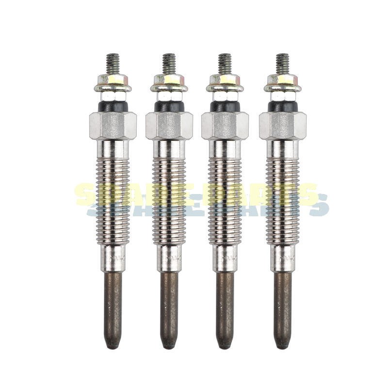 4PCS Glow Plug 32A66-03100 For Mitsubishi S4Q2 S4S Forklift 12V F18B FD28 FD35A
