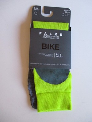 1 Paar Falke ergonomic Bike Kurz- Socken BC5 - unisex Gr. 46-48 (22)