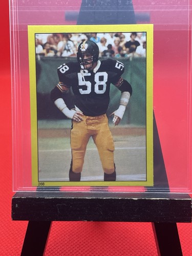 Jack Lambert #268 1982 Topps Stickers card