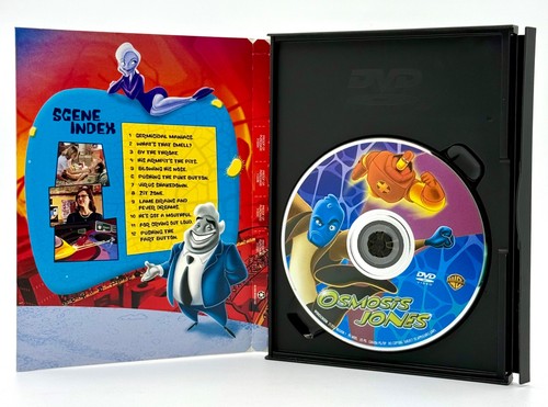 Osmosis Jones (DVD, 2001) Chris Rock Bill Murray Animated Comedy OOP Snapcase - Picture 3 of 4