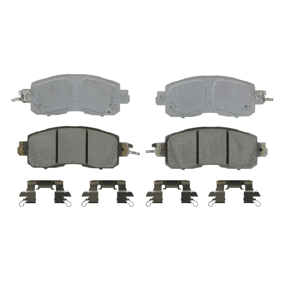 For Nissan Altima 2013-2018 Front Rear Disc Brake Pad Set - Image 4 of 4