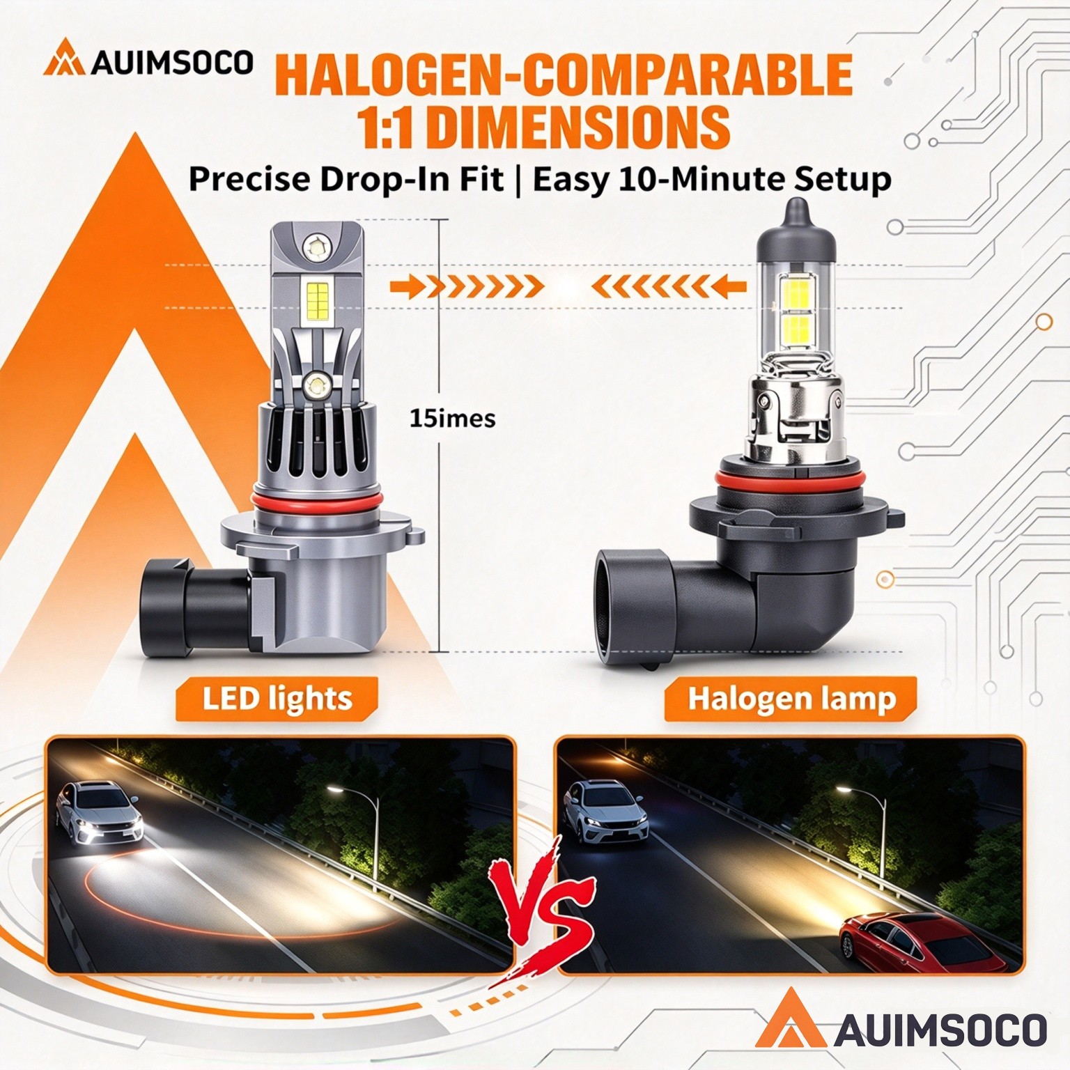 Ferrari 456 1995-1998 Headlight bulbs Set