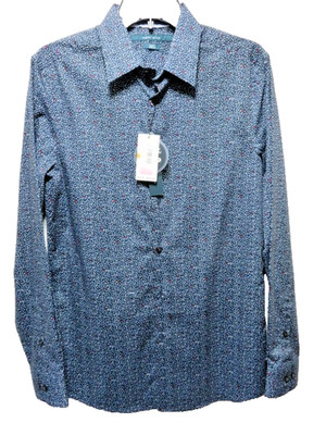 Perry Ellis New With Tag $79.50 Sophisticated Patterns Stain Resistant Size S