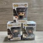Funko Pop! Harry Potter #22 Hermione Granger #69 Ron Weasley #72 Sorting Hat Set