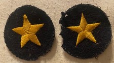 2 WWII WW2 KRIEGSMARINE WEHRMACHT MILITARY GERMAN NAVY NAVAL RANK RATING PATCHES