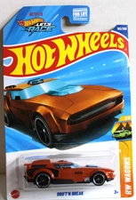 Hot Wheels 2025 HW Wagons 1/5 Drift'n Break 183/250 Orange