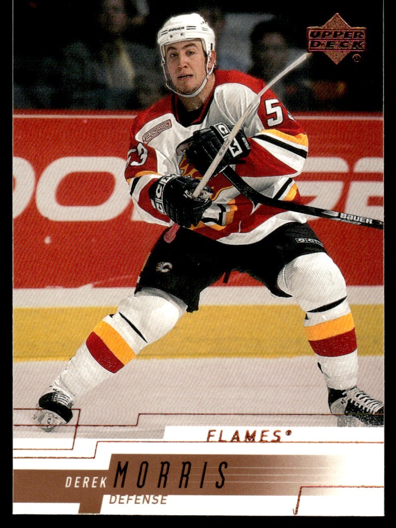 2000-01 Upper Deck Derek Morris Calgary Flames #27
