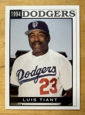 1994 Sport Pro Great Falls Dodgers Luis Tiant Coach #29 NM-MT Rare