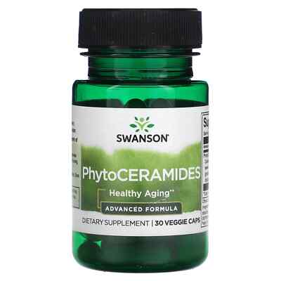 2 X Swanson, PhytoCeramides, Advanced Formula, 30 Veggie Caps