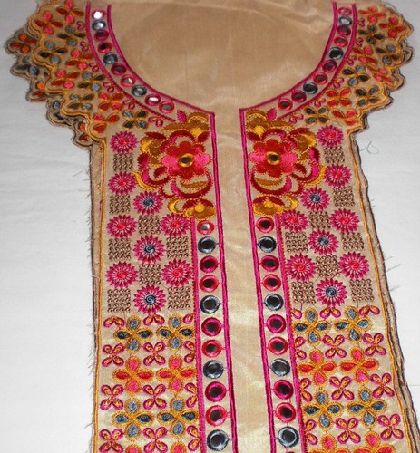 new embroidery neckline long applique for dresses - Picture 3 of 7