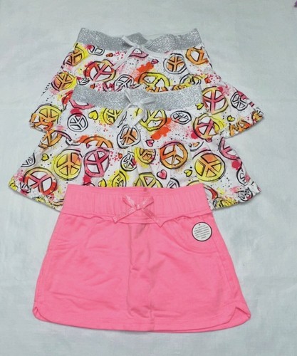 Girls Elastic Waist Skorts -Set of 2 & 3: XS (4/5)--M (7/8) - Picture 17 of 18