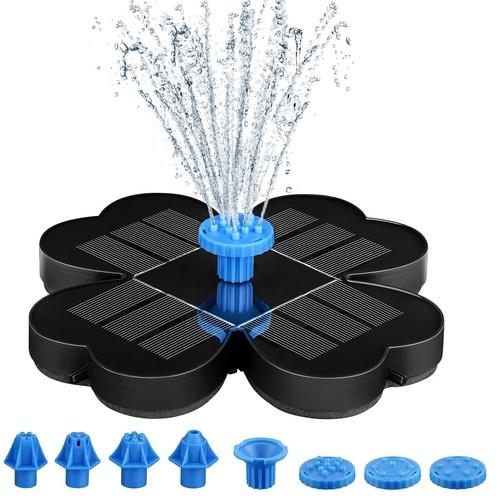 3.5W Solar Springbrunnen Solarpumpe Schwimmender Fontäne Pumpe Pool Teichpumpe - Bild 12 von 12