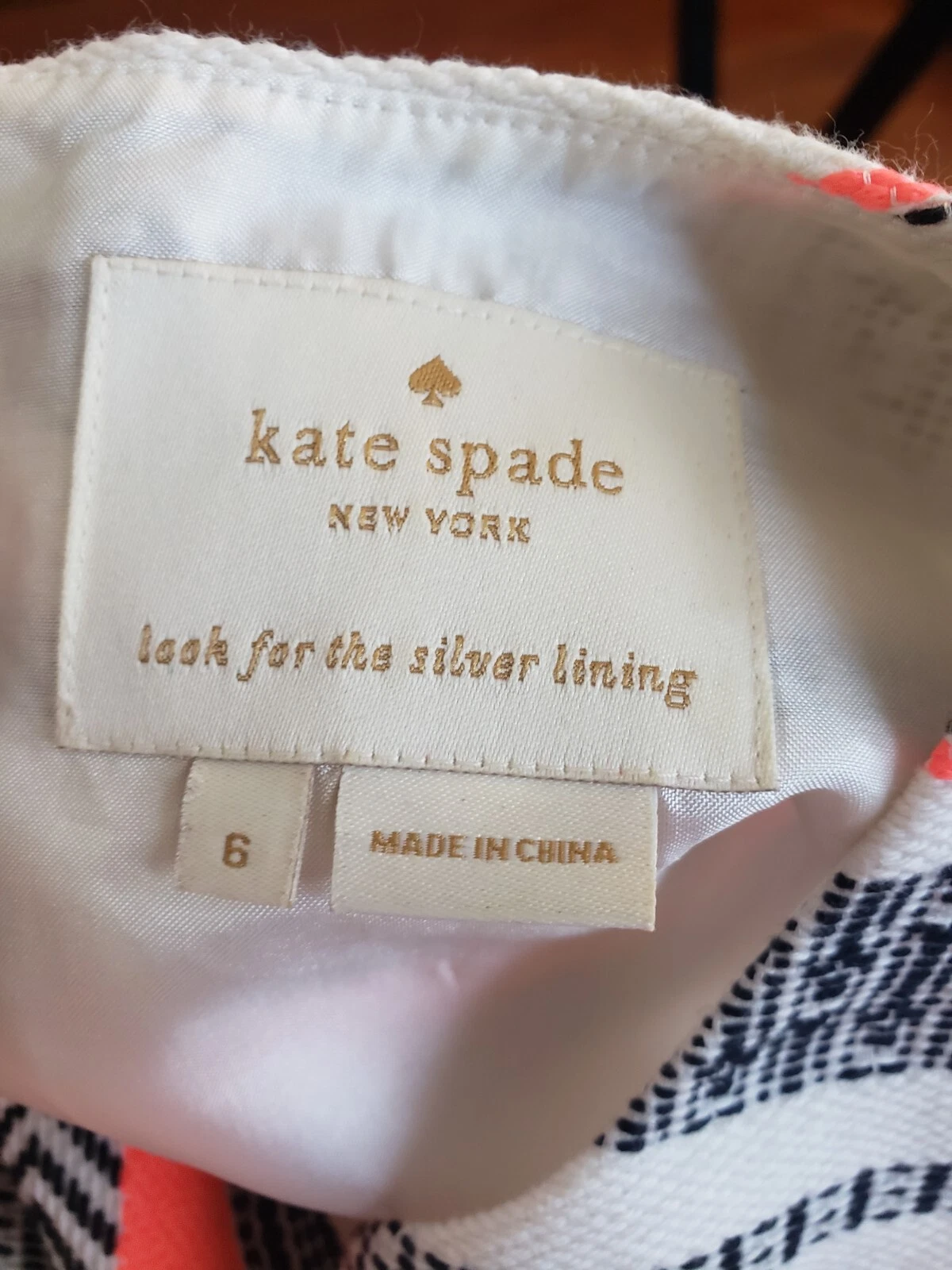 Splendido abito smanicato multicolore di Kate Spade!! Taglia 6!!