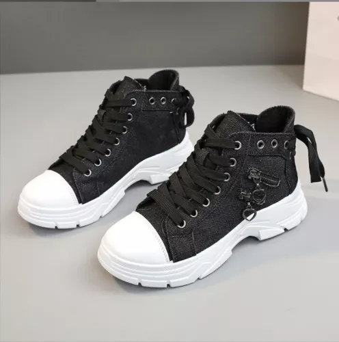 Damenschuhe Frühling Atmungsaktive Canvas Schuhe Freizeitschuhe Sport Schuhe - Bild 21 von 30