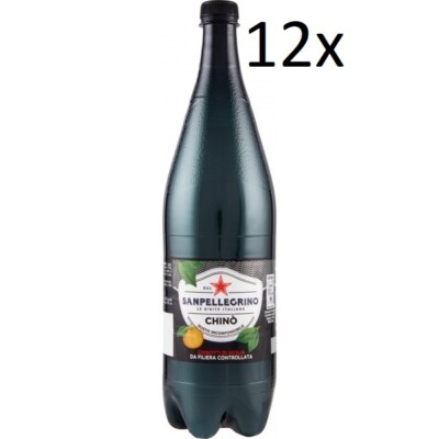 12x San Pellegrino Chinotto Italienisches Erfrischungsgetränk PET Einweg 1,20Lt