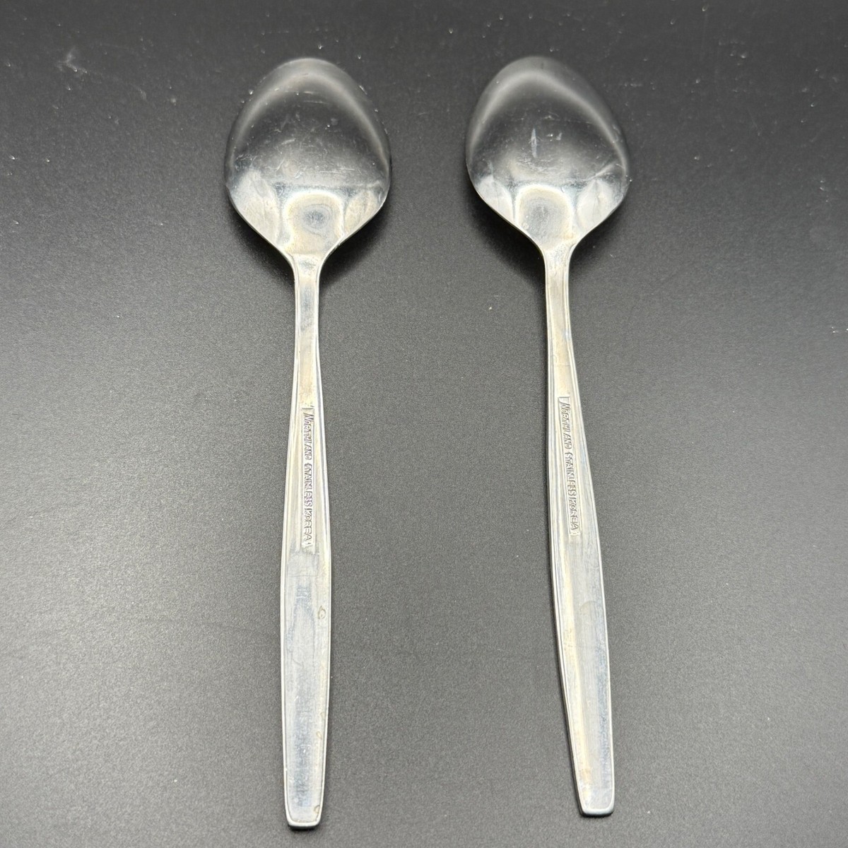 Northland Stainless Korea Rendezvous Floral Pattern 2 Teaspoons