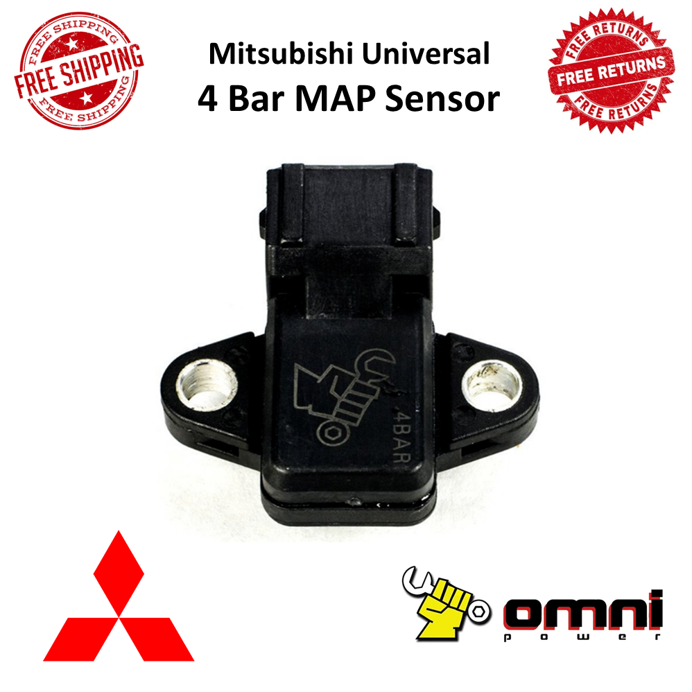 Omni Power MAP-MITS-4BAR 4 Bar Map Sensor For Mitsubishi Evo Omni Power MAP-MITS-4BAR 4 Bar Map Sensor For Mitsubishi Evo