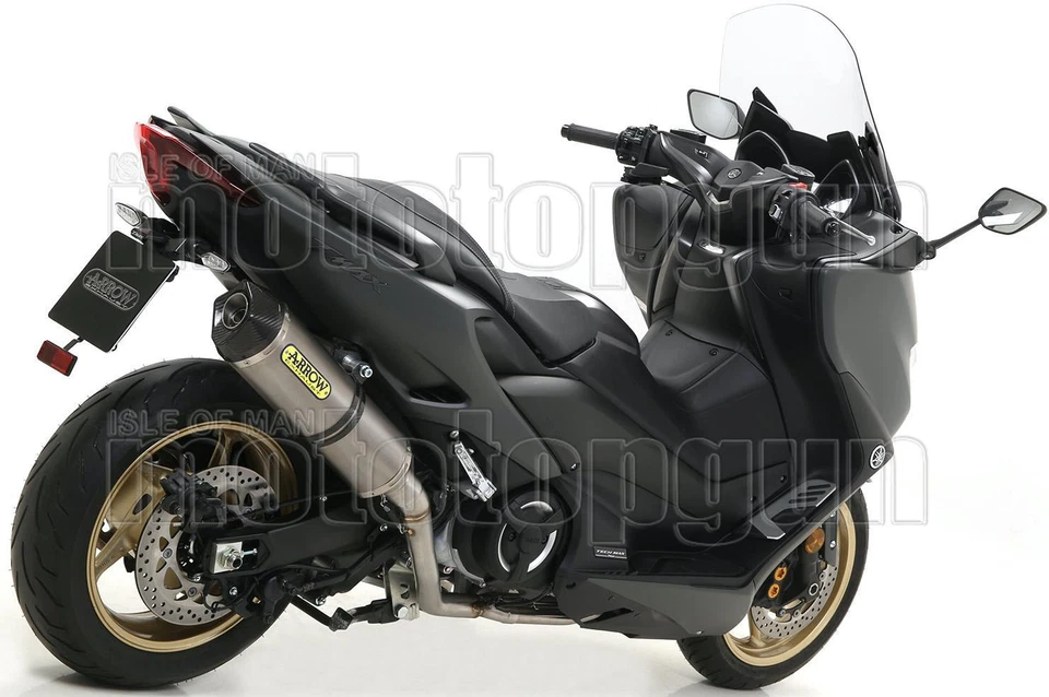 ARROW TUBO ESCAPE HOMOLOGADO RACE-TECH TITANIO C YAMAHA TMAX T-MAX 560 2022 22 - Imagen 2 de 4
