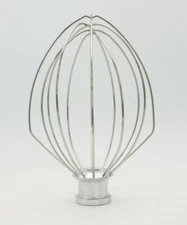 6 Wire Whisk Whip Beater 6QT Compatible with KitchenAid Stand Mixer KN256WW New