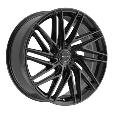 MOTIV 429B Align Rim 17X7.5 5X100/5X114.3 Offset 40 Gloss Black (Quantity of 1)