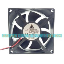 Delta AFB8025VHC 24V 0.25A 8025 8cm 2-Wire Cooling Fan
