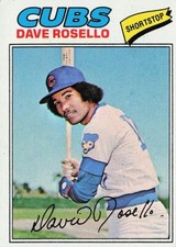 Dave Rosello 1977 TOPPS Baseball Card #92