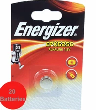 20 Pcs Energizer EPX625G LR9 625A 625 1.5V Alkaline Battery  
