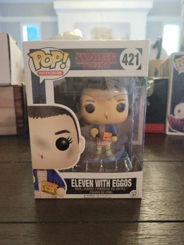 Funko Pop Stranger Things Eleven with Eggos No 421 Vinyl Figure (13318)