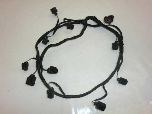 Orig. VW Phaeton 3D Einparkhilfe Kabelbaum Kabel PDC Hinten B4A6011