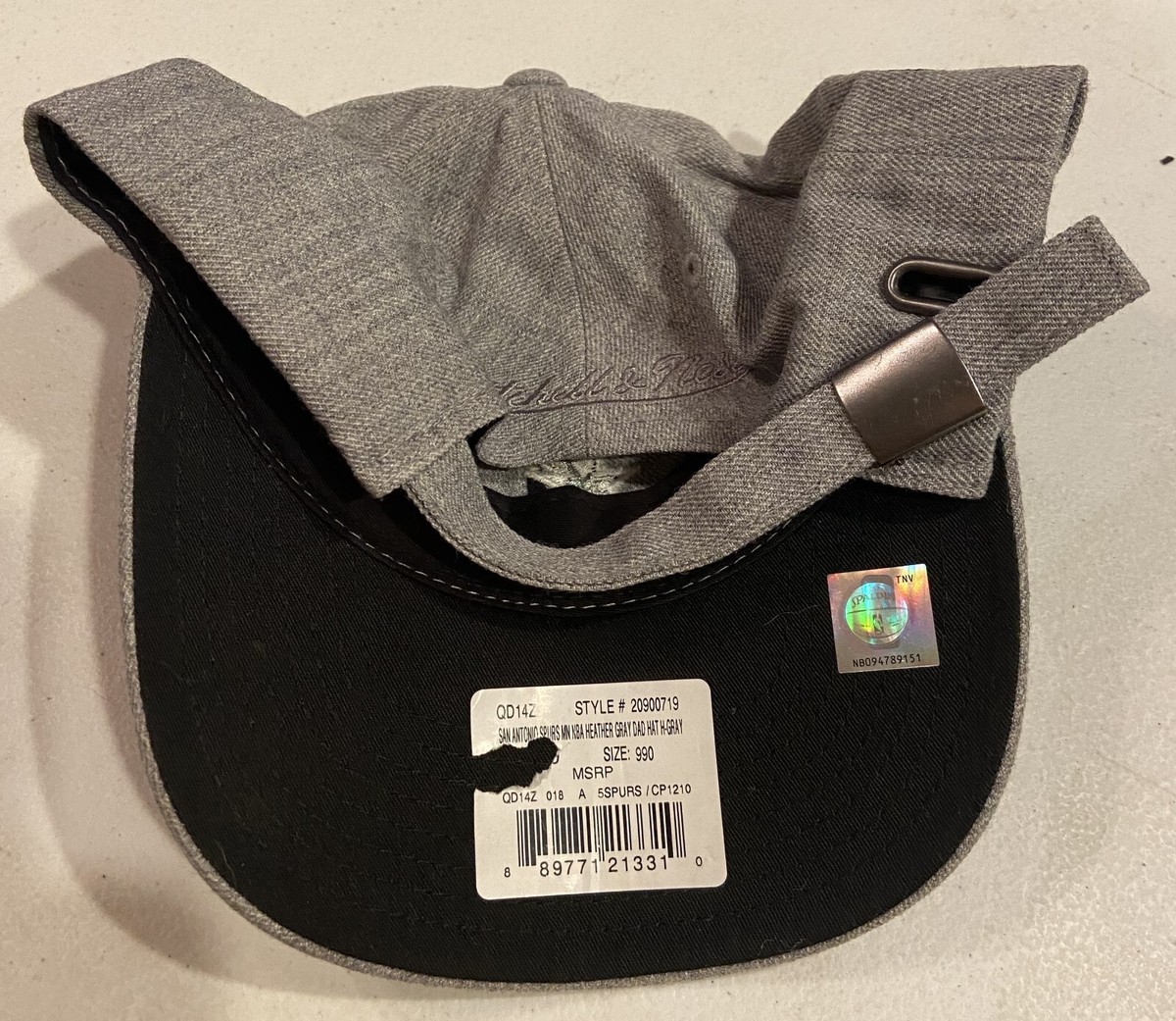 Spurs cap, Item #C49 OSFA, Gray | eBay